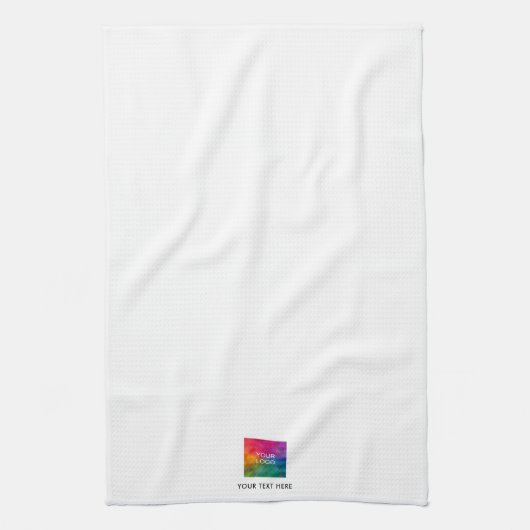 Vorlage anpassenText Ihres Firmenlogos hochladen Geschirrtuch (Vertikal)