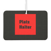 Vorlage Autolufterfrischer (Vorderseite)