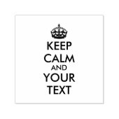 Vorlage BEHALTE CALM und IHREN TEXT Permastempel (Design)