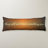 Vorlage - Benutzerdefiniert Text, Bild und Hinterg Seitenschläferkissen (Vorderseite)