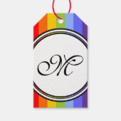 Vorlage - Benutzerdefiniert Text, Monogramm und Ba Geschenkanhänger (Vorderseite)