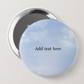 Vorlage, bereit zur Personalisierung, Button (Vorne & Hinten)