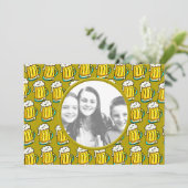 Vorlage, Biergrenze Einladung (Stehend Vorderseite)