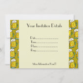 Vorlage, Biergrenze Einladung (Rückseite)