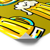 Vorlage, Biergrenze Poster (Ecke)