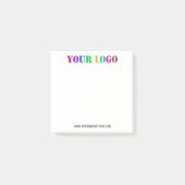 Vorlage "Business Post-it® Notes" Post-it Klebezettel (Vorderseite)