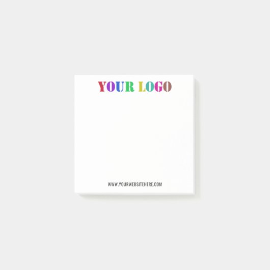 Vorlage "Business Post-it® Notes" Post-it Klebezettel (Vorderseite)