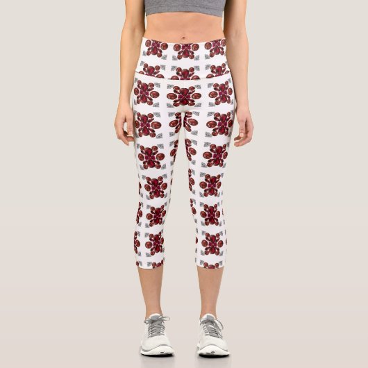 Vorlage Capri Leggings (Vorderseite)