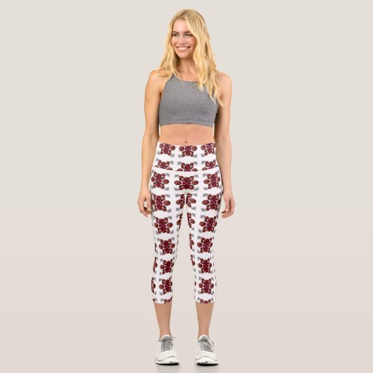 Vorlage Capri Leggings (Vorderseite)