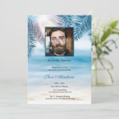 Vorlage der Beerdigungskarte (Stehend Vorderseite)