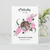 Vorlage der Beerdigungskarte (Stehend Vorderseite)