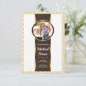 Vorlage der Beerdigungskarte (Stehend Vorderseite)