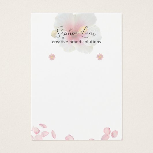 Vorlage der Minimalistischen Bläserschmuckkarte (Vorderseite)