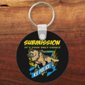 Vorlage der Polizei K9 Schlüsselanhänger (Vorderseite)