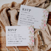 Vorlage der RSVP-Rose für Hochzeiten