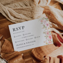 Vorlage der RSVP-Rose für Hochzeiten