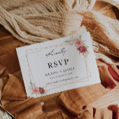 Vorlage der RSVP-Rose für Hochzeiten