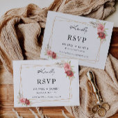 Vorlage der RSVP-Rose für Hochzeiten