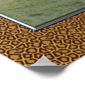 Vorlage der Schrift, Psalm 23 Poster (Ecke)