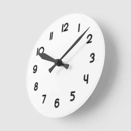 Vorlage der schwarzen Uhr (Winkel)