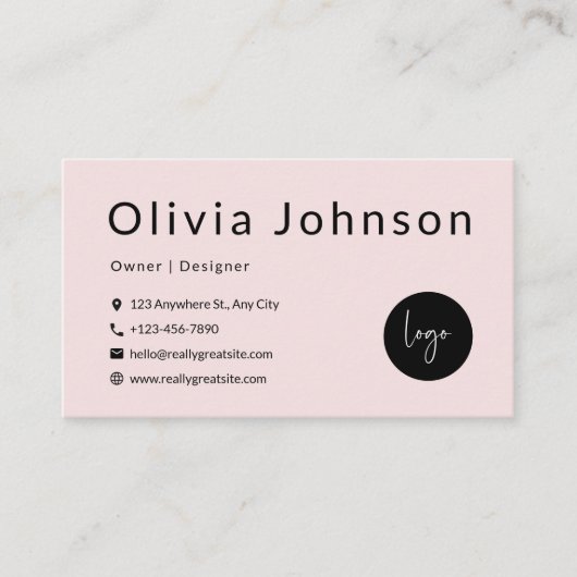 Vorlage der Visitenkarte, druckbar Visitenkarte (Vorderseite)