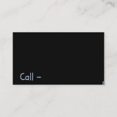 Vorlage der Visitenkarte für Maler/Unternehmer (Rückseite)