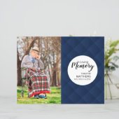 Vorlage des Beerdigungsprogramms (Stehend Vorderseite)