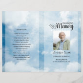 Vorlage des Blue Sky Funerary Program (Vorderseite)