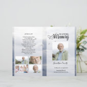 Vorlage des Blue Sky Funerary Program (Stehend Vorderseite)