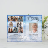 Vorlage des Blue Sky Funerary Program (Stehend Vorderseite)