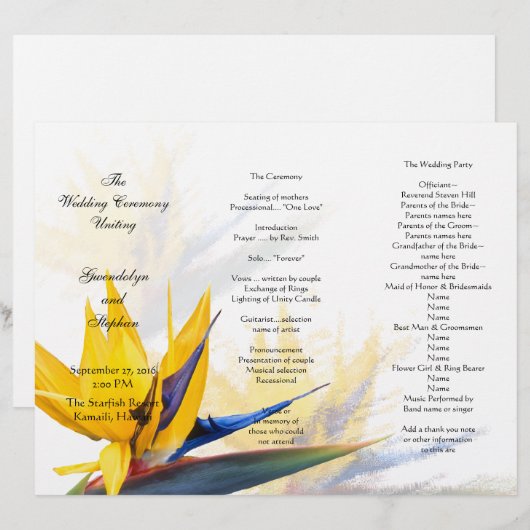 Vorlage des Blumenzaubers (Vorne/Hinten)