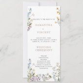 Vorlage des Boho-Programms für personalisierte Wil (Vorderseite)