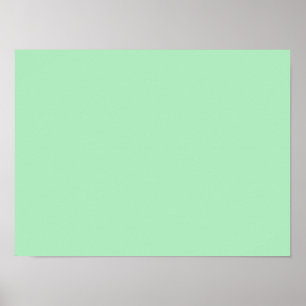 Vorlage des Cameo Green Mint 2015 Color Trend Poster