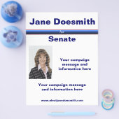 Vorlage des Flyers für politische Wahlen Flyer (Einzeln)