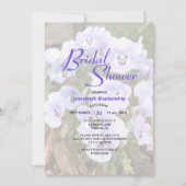 Vorlage des Foto-Brautparty für Lila Stiefmütterch (Vorderseite)