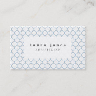 Vorlage des marokkanischen Blue Fashion Stylisten Visitenkarte