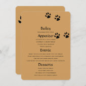 Vorlage des neuen Pet-Menüs (Vorne/Hinten)