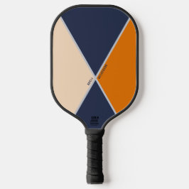 Vorlage des Paddels der Universität Virginia Pickleball Schläger