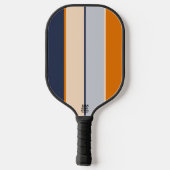 Vorlage des Paddels der Universität Virginia Pickleball Schläger (Rückseite)