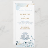 Vorlage des personalisierten Navy Blue and Gold Pr (Vorne/Hinten)