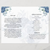 Vorlage des Programms zur Beerdigung der blauen Bl (Rückseite)