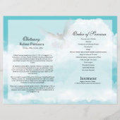 Vorlage des Programms zur Beerdigung von Blauem Hi (Rückseite)