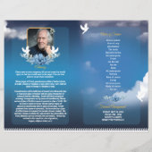 Vorlage des Programms zur Beerdigung von Blauem Hi (Rückseite)