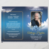 Vorlage des Programms zur Beerdigung von Blauem Hi (Vorderseite)