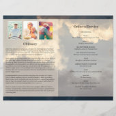 Vorlage des Programms zur Beerdigung von Blauem Hi (Rückseite)