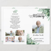 Vorlage des Programms zur Beerdigung von Pflanzen (Vorne/Hinten)