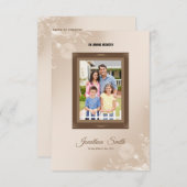 Vorlage des Programms zur Gedenkfeier (Vorne/Hinten)