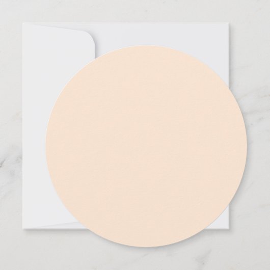 Vorlage des Round Monogram Wedelmenüs (Rückseite)