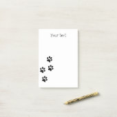 Vorlage einfügen, anpassen post-it klebezettel (Auf Schreibtisch)