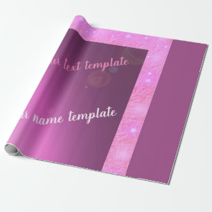 Vorlage einzigartig, glänzend Wrapping Paper, farb Geschenkpapier